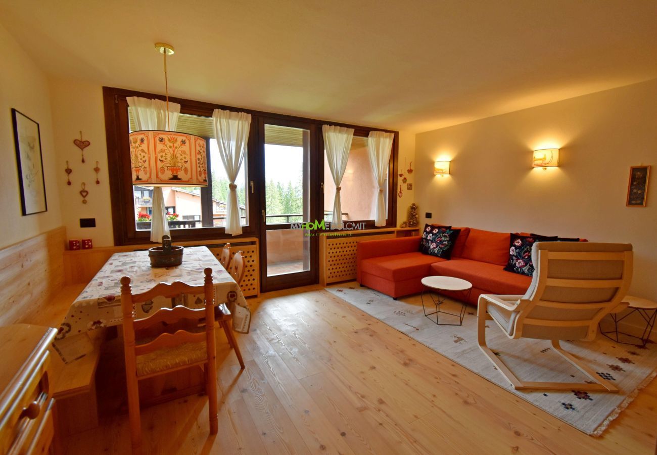 Ferienwohnung in Madonna di Campiglio - RIO FALZE' WOOD Apartment