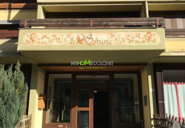 silvana-132-entrance-apartment-rent-Myhome-dolomiti Holiday-apartment-rent-Madonna-di-Campiglio-Myhome-Dolomiti