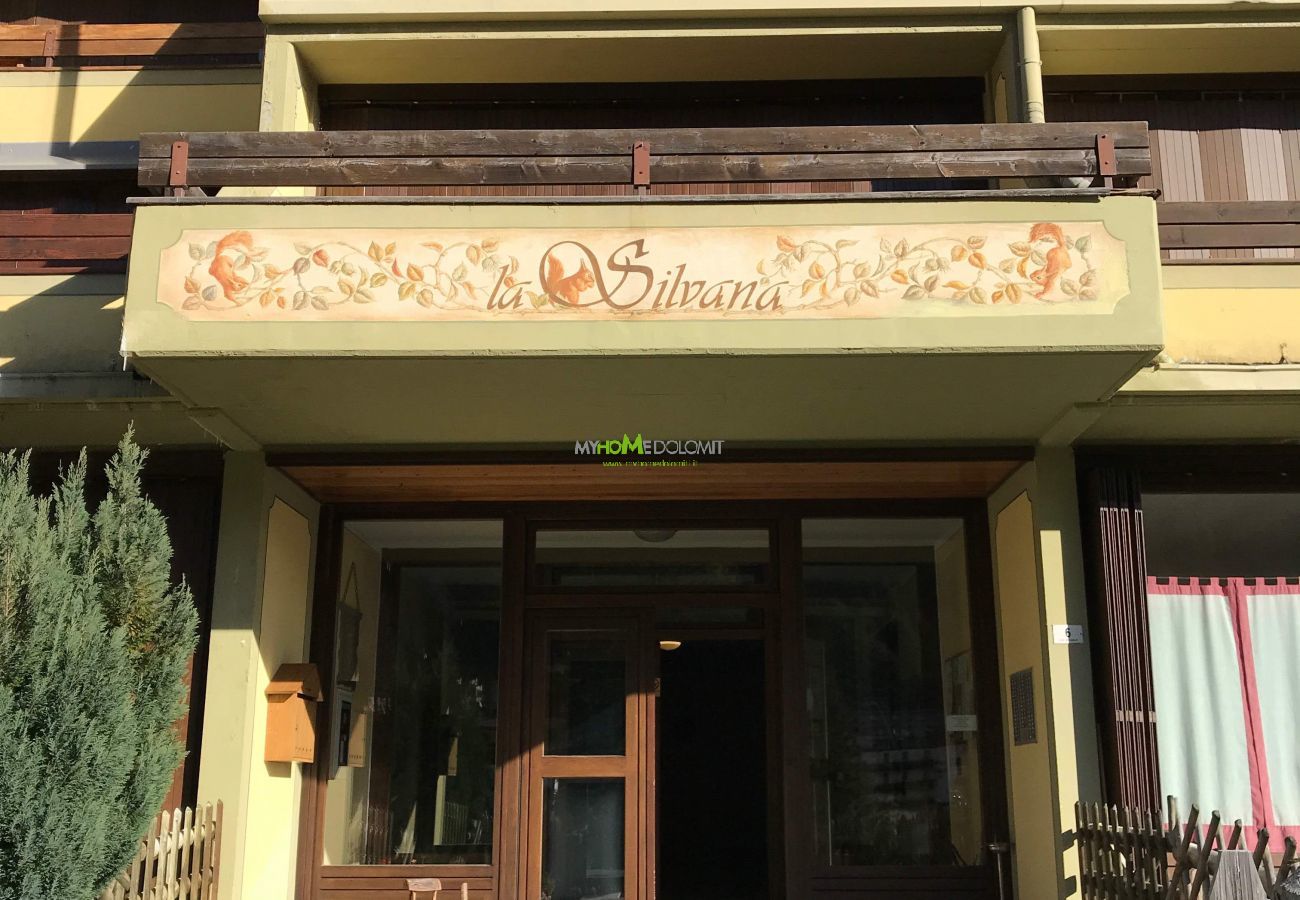 silvana-132-entrance-apartment-rent-Myhome-dolomiti Holiday-apartment-rent-Madonna-di-Campiglio-Myhome-Dolomiti